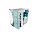 Mars Gaming - MC-NOVA2, Caja Gaming Custom XXL E-ATX, Doble Cristal Templado Continuo Sin Marco, Soporte Completo Refrigeración