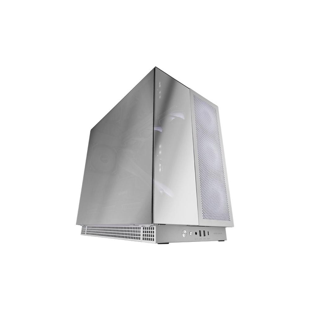 Mars Gaming - MC-NOVA3, Caja Gaming Custom XXL E-ATX, Tripe Cristal Cromado Continuo Sin Marco, Soporte Completo Refrigeración L