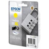 Epson - Padlock Singlepack Yellow 35XL DURABrite Ultra Ink