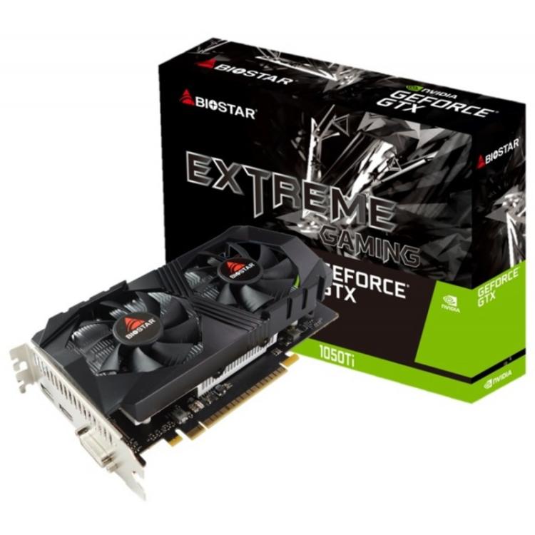 Biostar - GeForce GTX1050Ti NVIDIA GeForce GTX 1050 Ti 4 GB GDDR5
