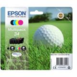 Epson - Golf ball Multipack 4-colours 34 DURABrite Ultra Ink
