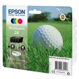 Epson - Golf ball Multipack 4-colours 34 DURABrite Ultra Ink