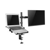 Neomounts - FPMA-D550NOTEBOOK Brazo de monitor con soporte para portátil 10-32"