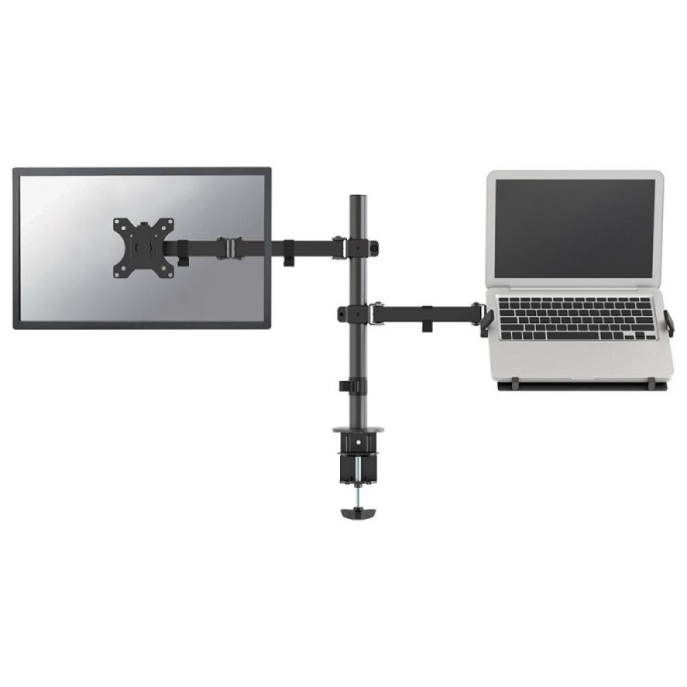 Neomounts - FPMA-D550NOTEBOOK Brazo de monitor con soporte para portátil 10-32"