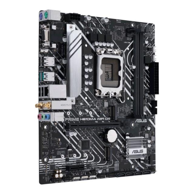 ASUS - PRIME H610M-A WIFI D4 Intel H610 LGA 1700 micro ATX