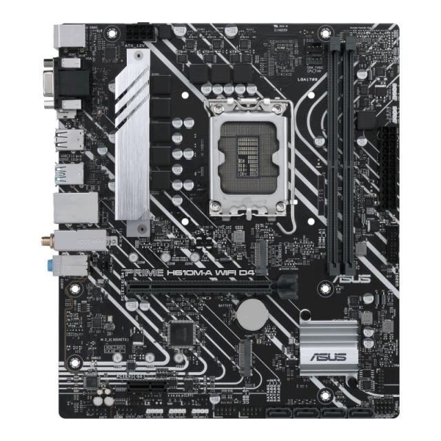 ASUS - PRIME H610M-A WIFI D4 Intel H610 LGA 1700 micro ATX