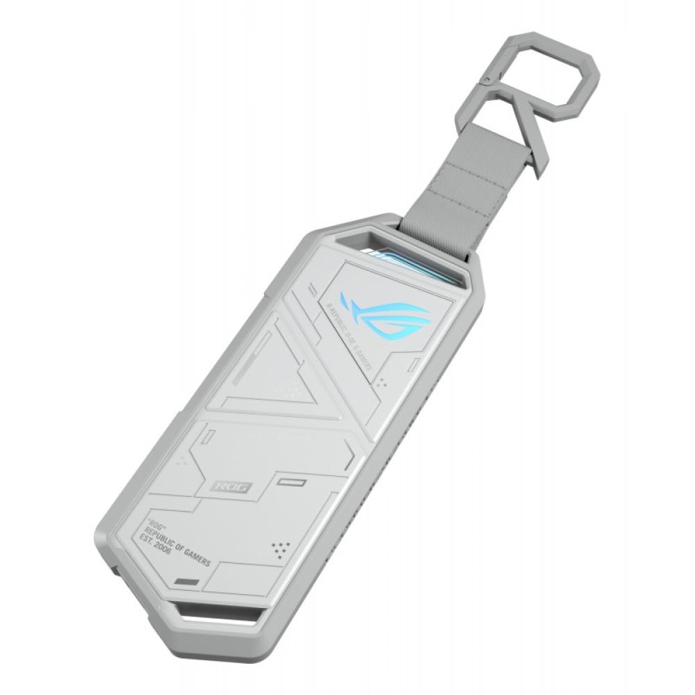 ASUS - ROG Strix Arion White Edition Caja externa para unidad de estado sólido (SSD) Blanco M.2