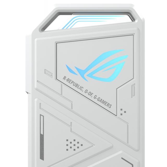 ASUS - ROG Strix Arion White Edition Caja externa para unidad de estado sólido (SSD) Blanco M.2