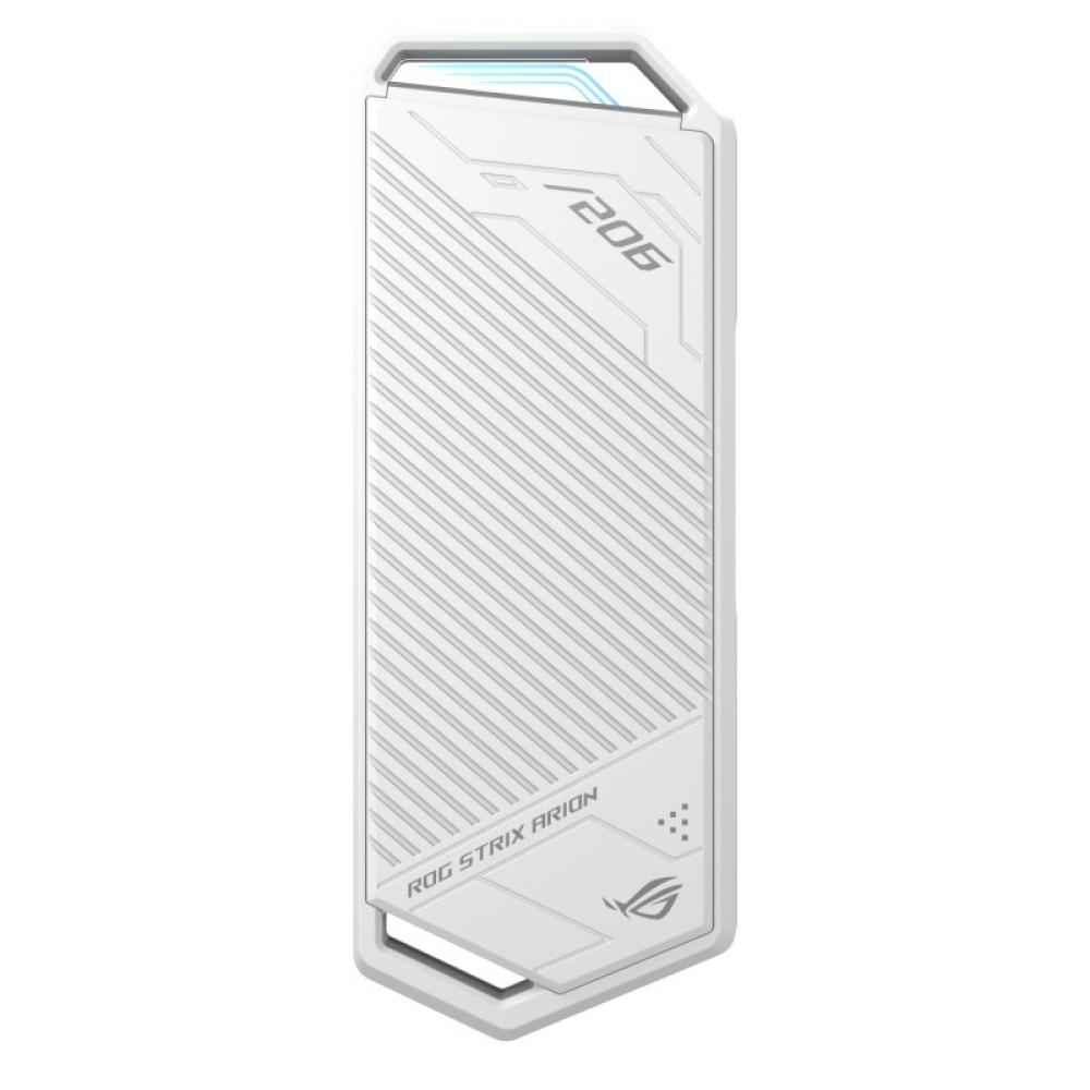 ASUS - ROG Strix Arion White Edition Caja externa para unidad de estado sólido (SSD) Blanco M.2