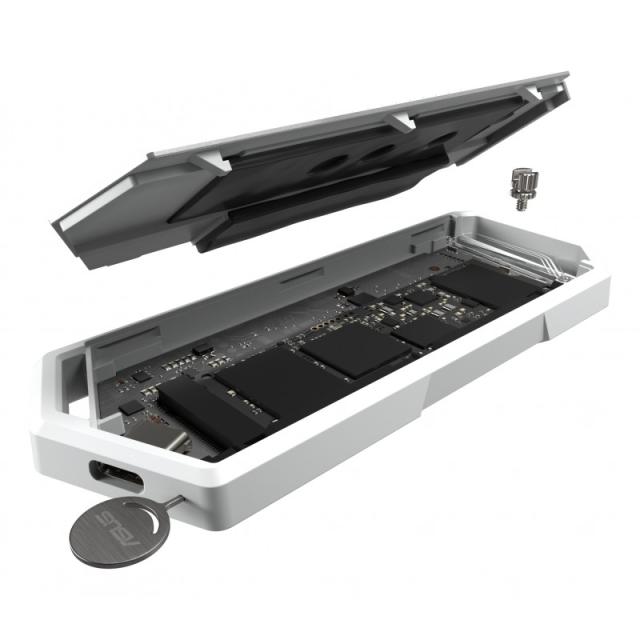 ASUS - ROG Strix Arion White Edition Caja externa para unidad de estado sólido (SSD) Blanco M.2