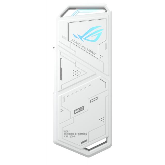 ASUS - ROG Strix Arion White Edition Caja externa para unidad de estado sólido (SSD) Blanco M.2