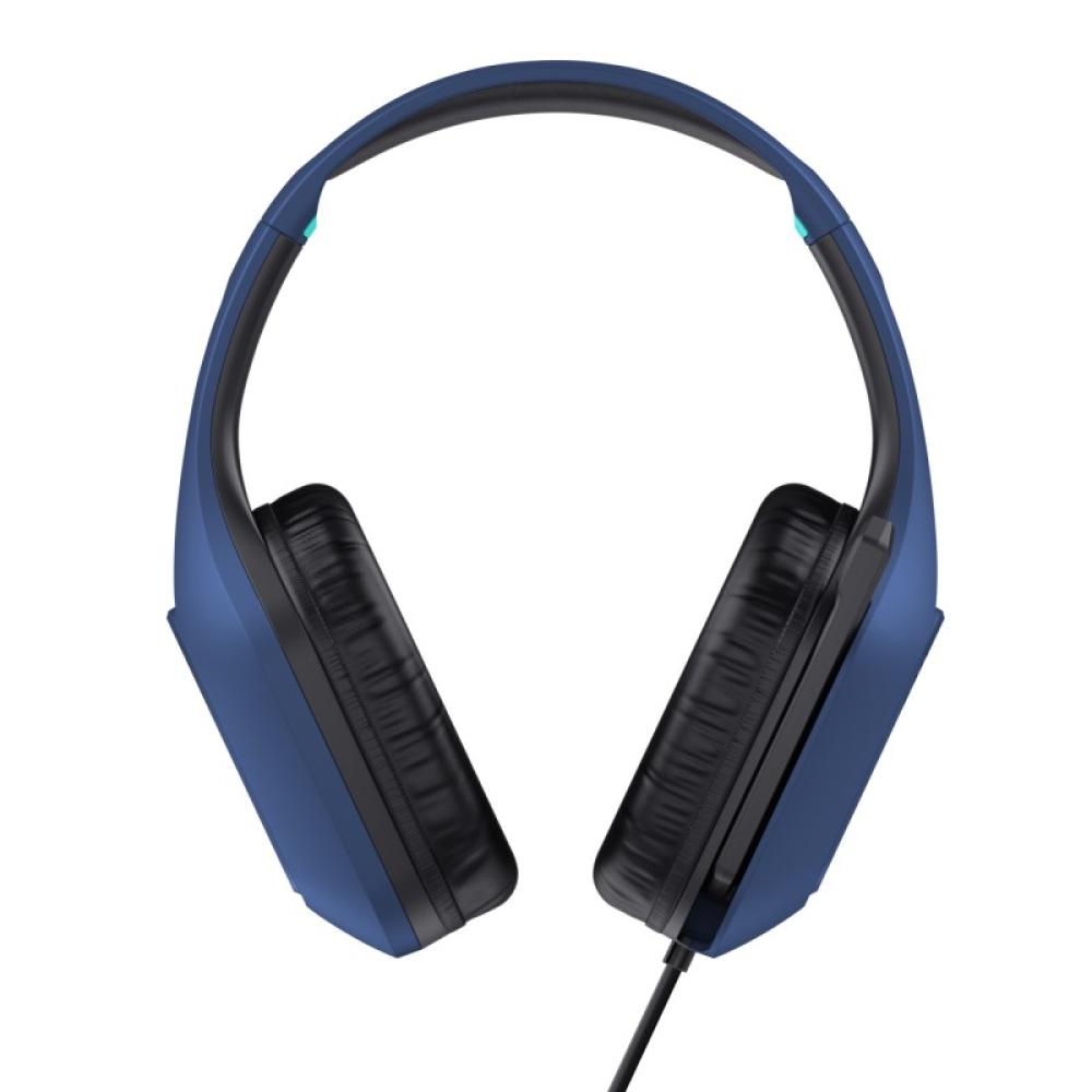 Trust - GXT 415B Zirox Auriculares Alámbrico Diadema Juego Azul