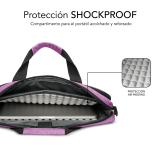 SUBBLIM - Maletín Ordenador Air Padding Laptop bag 15,6" Rosa