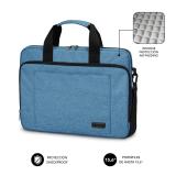 SUBBLIM - Maletín Ordenador Air Padding Laptop bag 15,6" Azul