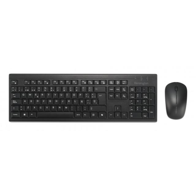 Kensington - Kit de teclado y ratón recargable KM270 EQ – Inalámbrico