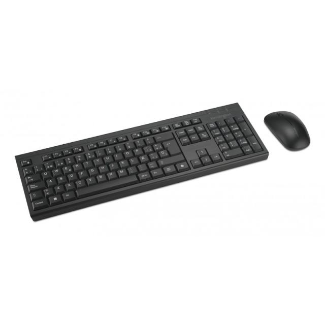 Kensington - Kit de teclado y ratón recargable KM270 EQ – Inalámbrico