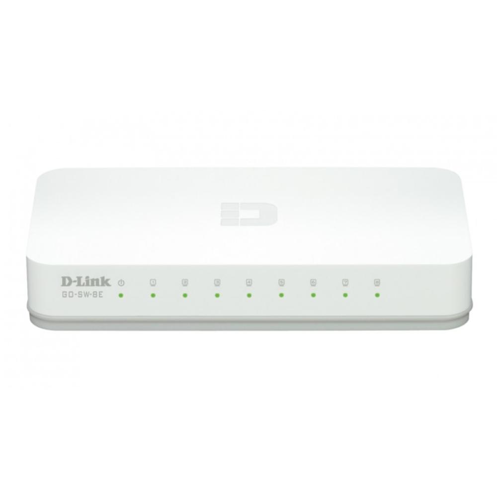 D-Link - GO-SW-8E/E switch No administrado Fast Ethernet (10/100) Blanco
