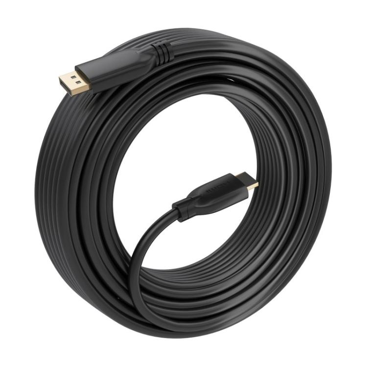 AISENS - A125-0922 adaptador de cable de vídeo 10 m DisplayPort HDMI Negro