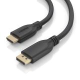 AISENS - A125-0922 adaptador de cable de vídeo 10 m DisplayPort HDMI Negro