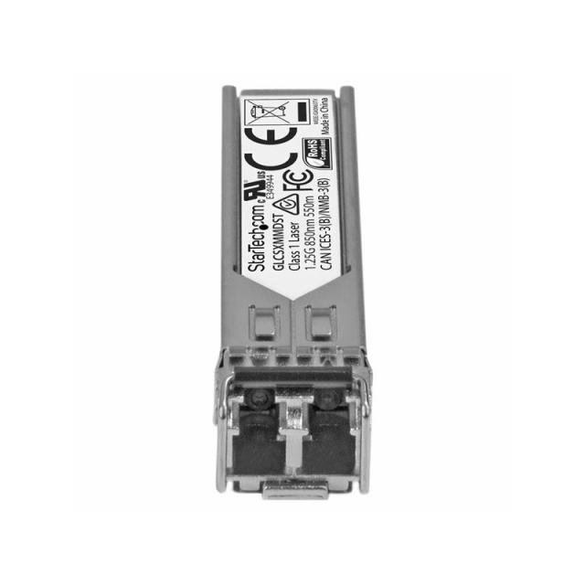 StarTech.com - Módulo Tranceptor SFP compatible con Cisco GLC-SX-MMD - 1000BASE-SX - Multimodo 1GbE - SFP Ethernet Gigabit 1GE -