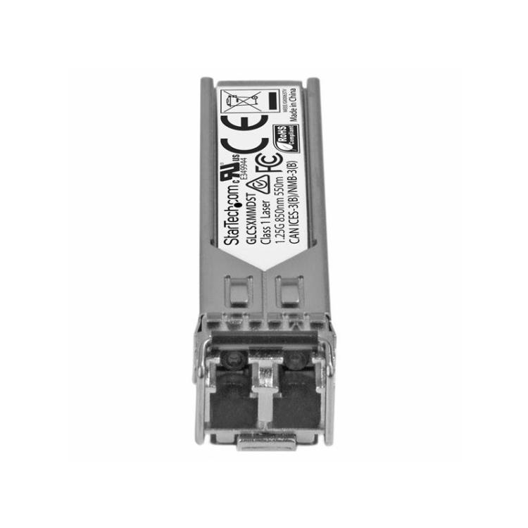 StarTech.com - Módulo Tranceptor SFP compatible con Cisco GLC-SX-MMD - 1000BASE-SX - Multimodo 1GbE - SFP Ethernet Gigabit 1GE -