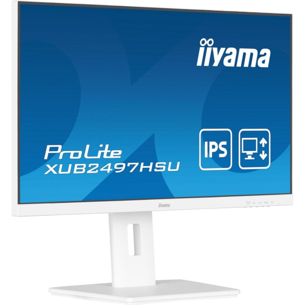 iiyama - ProLite XUB2497HSU-W2 pantalla para PC 60,5 cm (23.8") 1920 x 1080 Pixeles Full HD LED Blanco