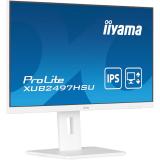 iiyama - ProLite XUB2497HSU-W2 pantalla para PC 60,5 cm (23.8") 1920 x 1080 Pixeles Full HD LED Blanco