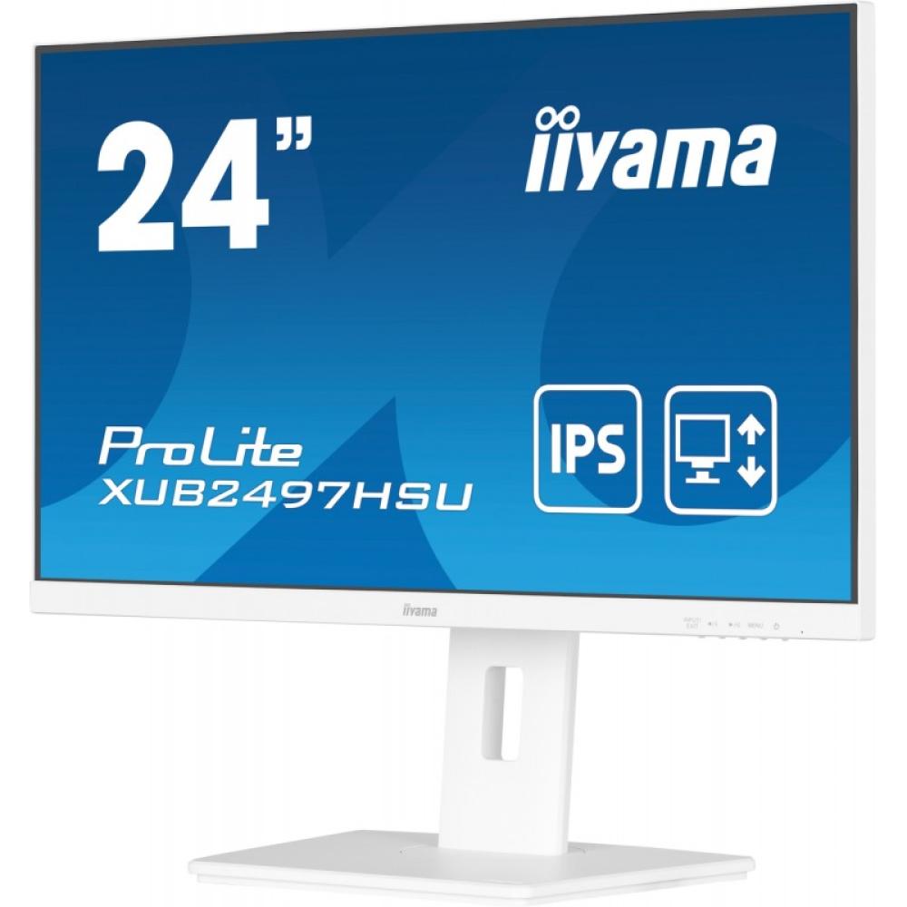iiyama - ProLite XUB2497HSU-W2 pantalla para PC 60,5 cm (23.8") 1920 x 1080 Pixeles Full HD LED Blanco