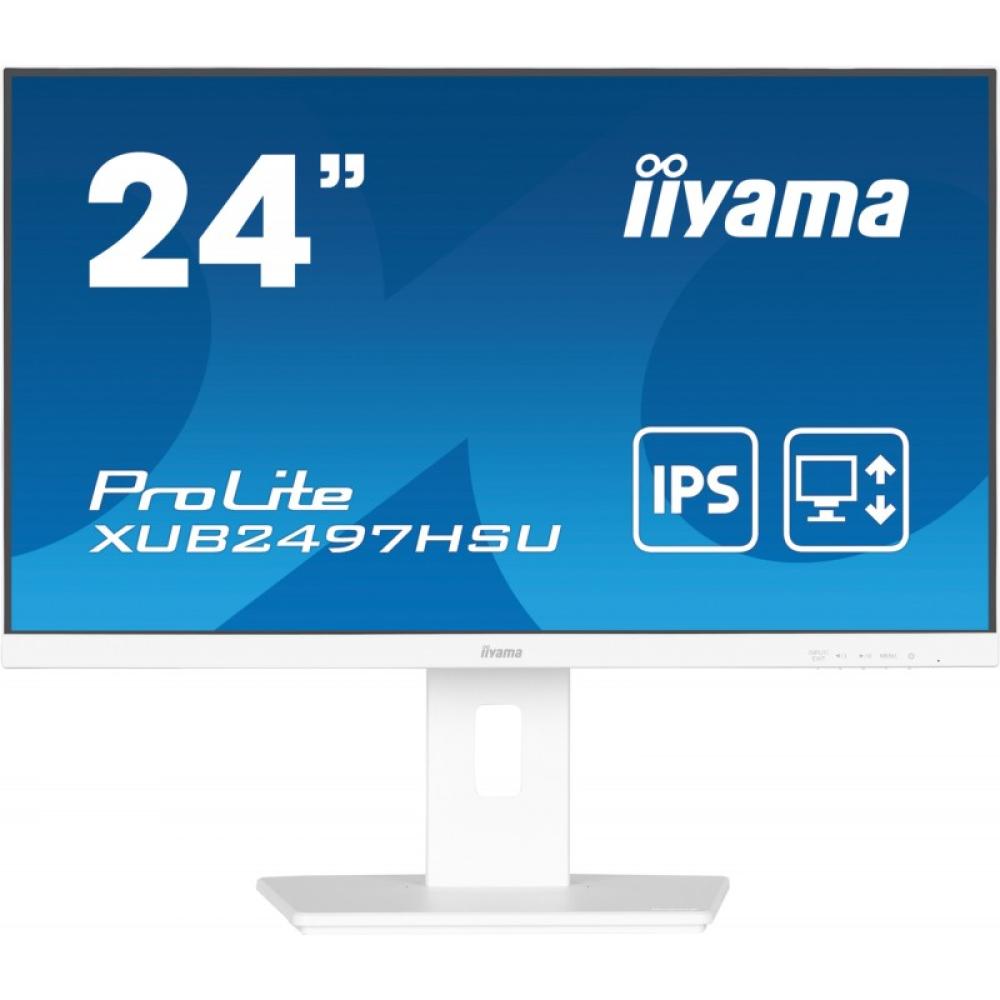 iiyama - ProLite XUB2497HSU-W2 pantalla para PC 60,5 cm (23.8") 1920 x 1080 Pixeles Full HD LED Blanco