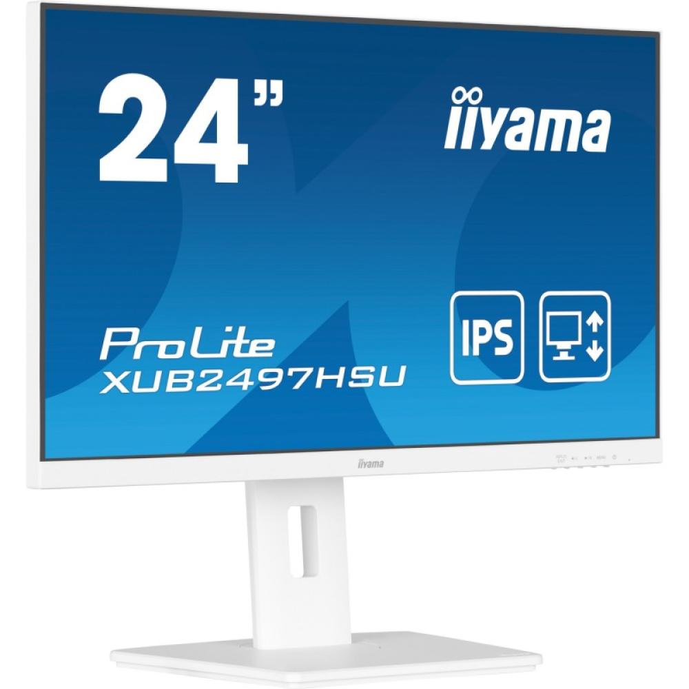 iiyama - ProLite XUB2497HSU-W2 pantalla para PC 60,5 cm (23.8") 1920 x 1080 Pixeles Full HD LED Blanco