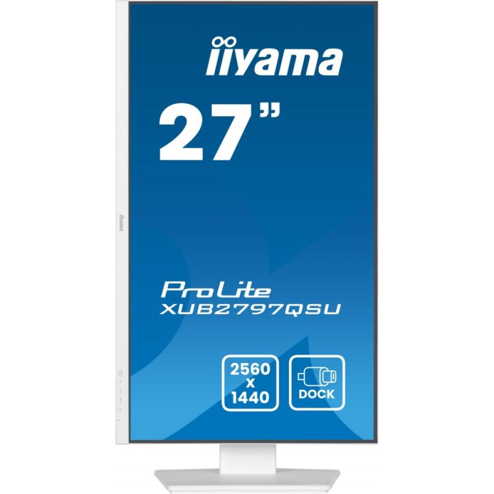 iiyama - ProLite XUB2797QSU-W2 pantalla para PC 68,6 cm (27") 2560 x 1440 Pixeles Quad HD LED Blanco