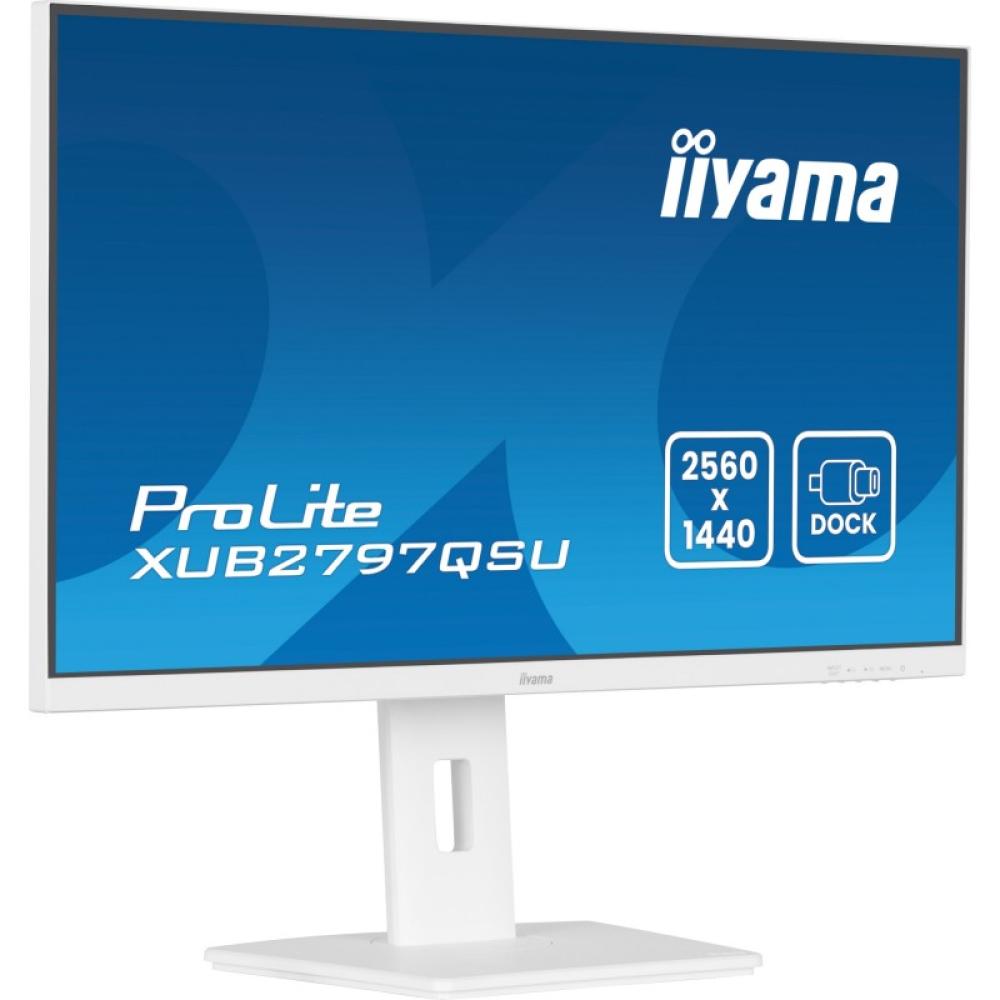 iiyama - ProLite XUB2797QSU-W2 pantalla para PC 68,6 cm (27") 2560 x 1440 Pixeles Quad HD LED Blanco
