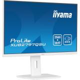 iiyama - ProLite XUB2797QSU-W2 pantalla para PC 68,6 cm (27") 2560 x 1440 Pixeles Quad HD LED Blanco