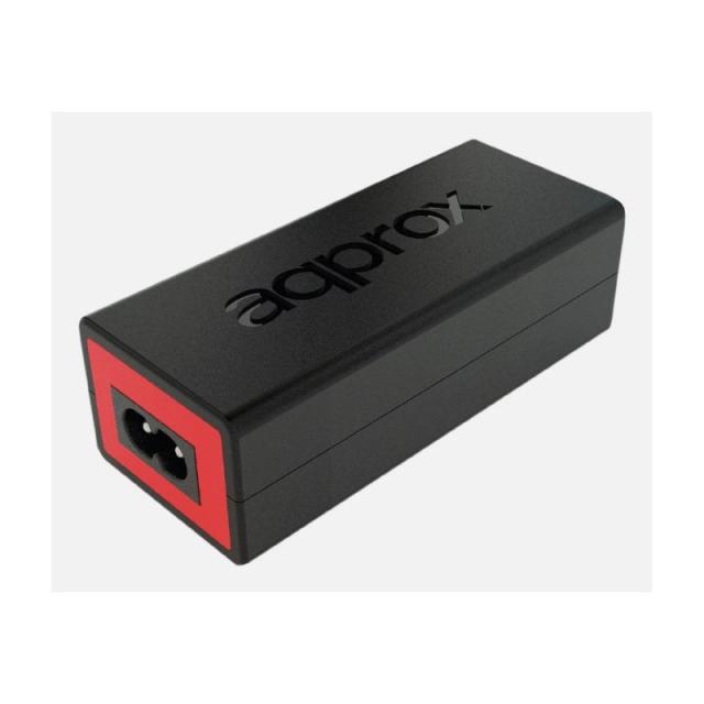 Approx - APPA15V2 adaptador e inversor de corriente Interior 36 W Negro, Rojo