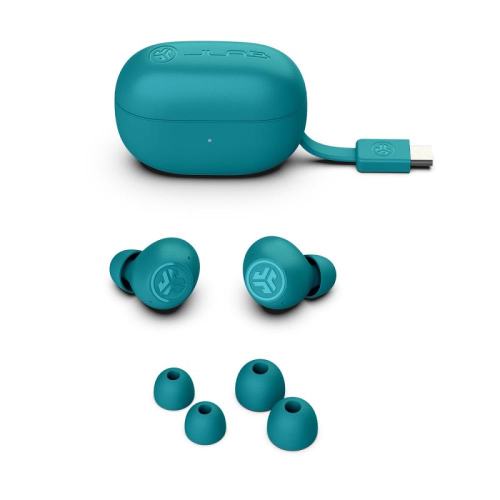 JLab - Go Pop ANC Auriculares True Wireless Stereo (TWS) Dentro de oído Llamadas/Música Bluetooth Verde azulado