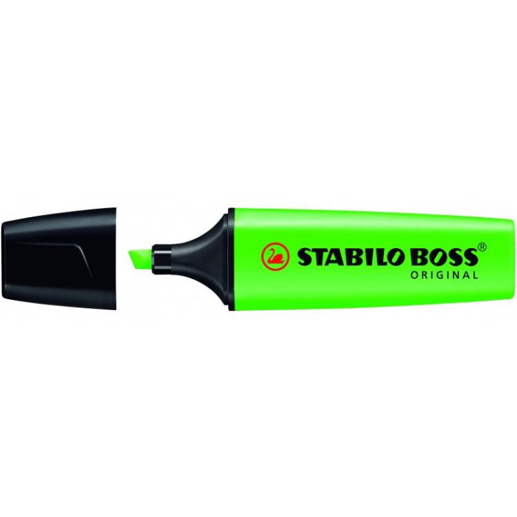 STABILO - BOSS ORIGINAL marcador 1 pieza(s) Punta de cincel Verde