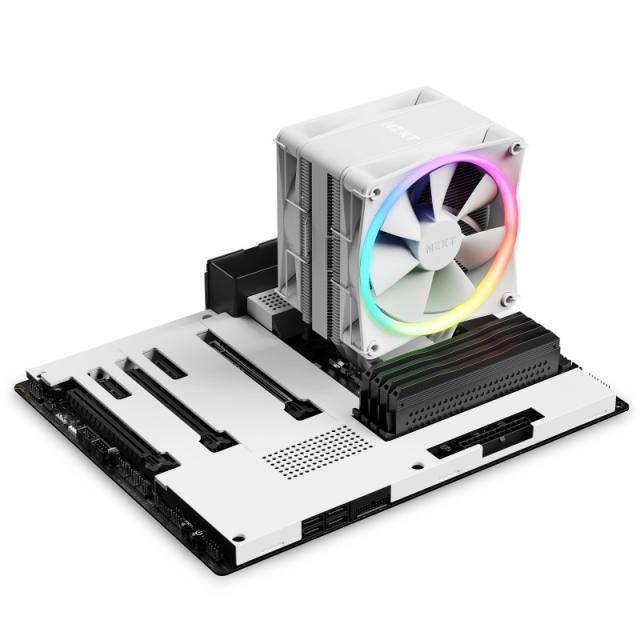 NZXT - T120 RGB Procesador Refrigerador de aire 12 cm Blanco 1 pieza(s)