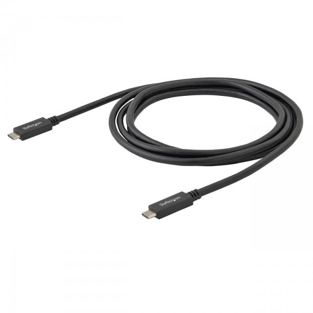 StarTech.com - Cable de 2m USB-C USB 3.0 (5Gbps) Certificado con Entrega de Potencia