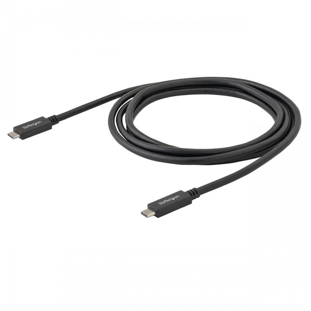 StarTech.com - Cable de 2m USB-C USB 3.0 (5Gbps) Certificado con Entrega de Potencia