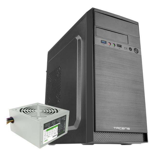 Tacens Anima - Anima AC4500 - Caja de Ordenador de Sobremesa (MicroATX / Mini-ITX Minitorre + PSU 500W)