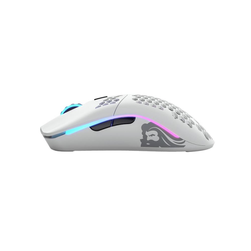 Glorious Gaming - Model O Wireless ratón Juego mano derecha RF inalámbrico Óptico 19000 DPI - GLO-MS-OW-MW