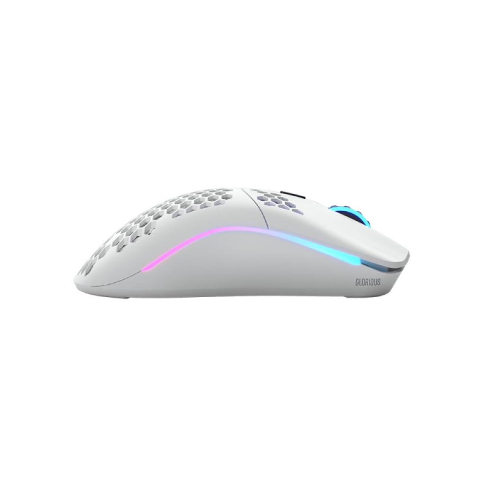 Glorious Gaming - Model O Wireless ratón Juego mano derecha RF inalámbrico Óptico 19000 DPI - GLO-MS-OW-MW