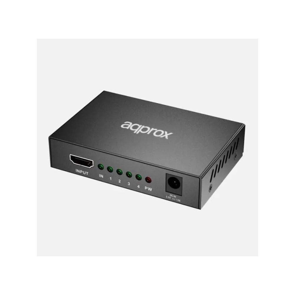 Approx - APPC31V3 hub de interfaz 3400 Mbit/s Negro