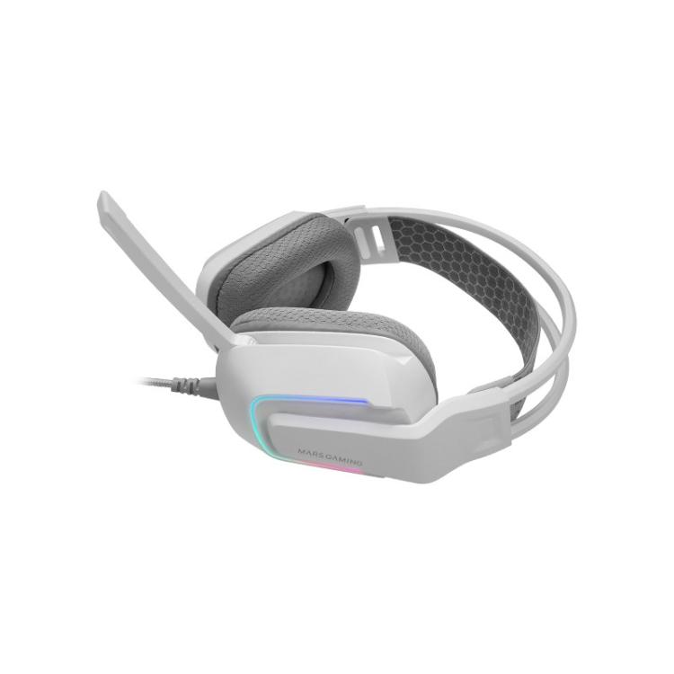 Mars Gaming - MH-STRIKEW Auriculares Alámbrico Diadema Juego Blanco