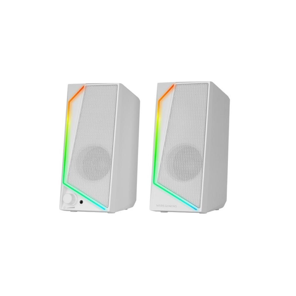 Mars Gaming - MS72W altavoz Blanco Alámbrico 15 W