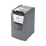 Rexel - Optimum AutoFeed+ 130X triturador de papel Corte cruzado 55 dB 22 cm Negro, Plata