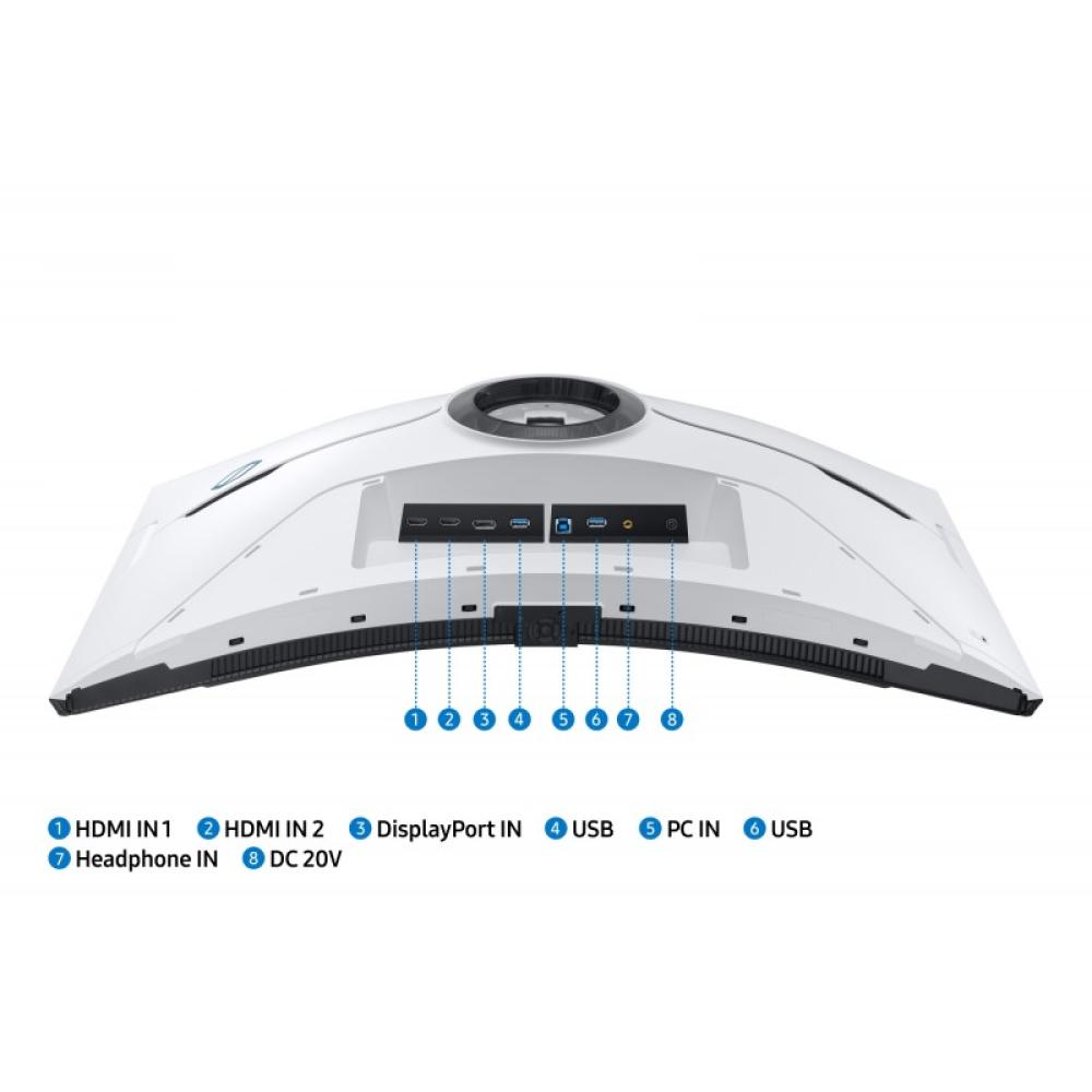 Samsung - G85NB pantalla para PC 81,3 cm (32") 3840 x 2160 Pixeles 4K Ultra HD LED Blanco