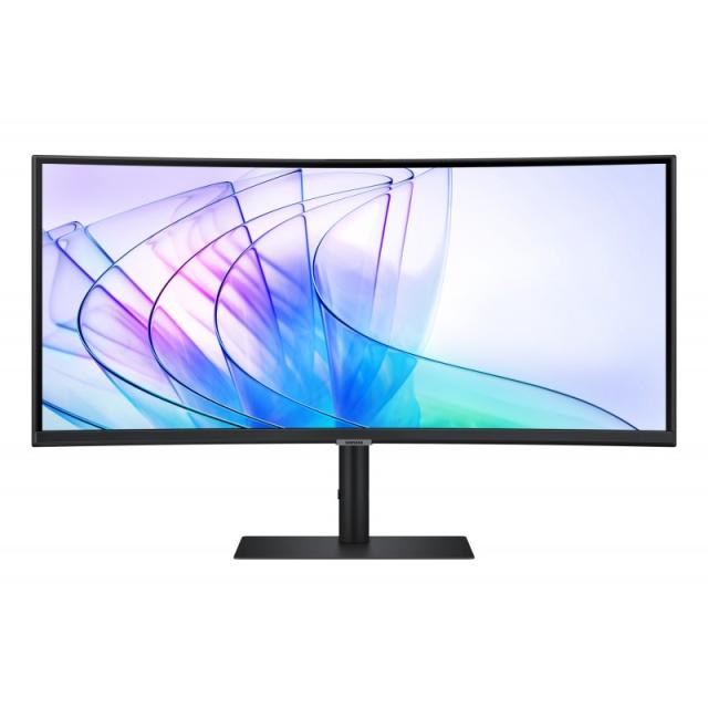 Samsung - S65VC pantalla para PC 86,4 cm (34") 3440 x 1440 Pixeles UltraWide Quad HD LCD Negro