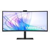 Samsung - S65VC pantalla para PC 86,4 cm (34") 3440 x 1440 Pixeles UltraWide Quad HD LCD Negro