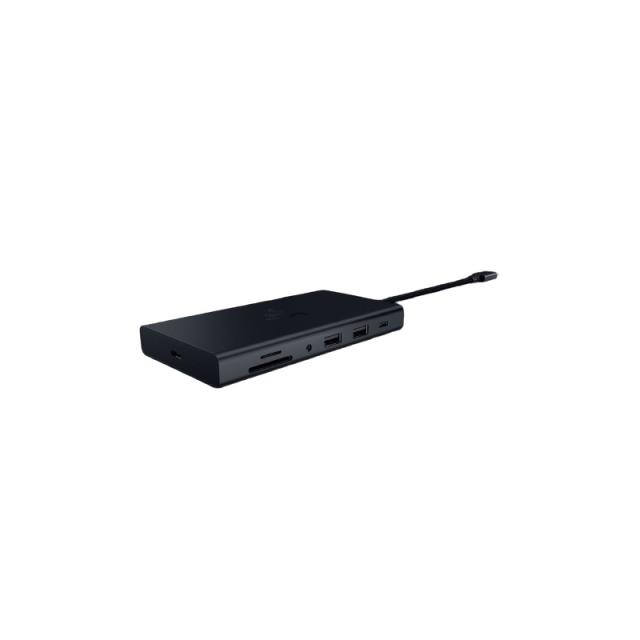 Razer - USB-C Dock Alámbrico USB 3.2 Gen 1 (3.1 Gen 1) Type-C Negro